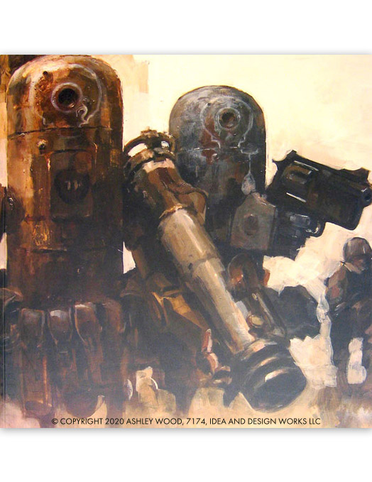 World War Robot Illustrated by Ashley Wood