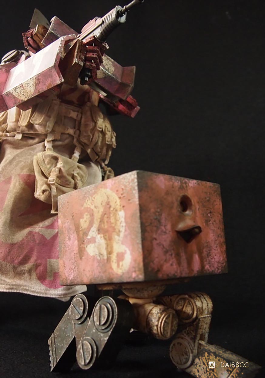 Square MK2 Peaceday by Ashley Wood (one sixth) toy release info
