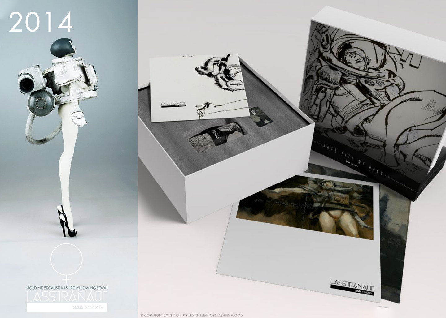 2014 3AA membership pack by ThreeA Toys | Ashley Wood
