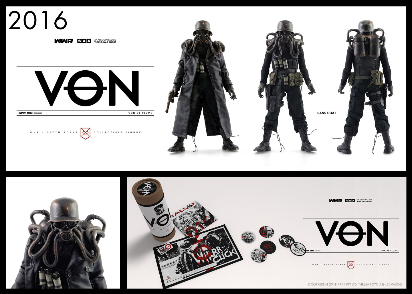 VON DE PLUME in 3AA Membership 2016 - by ThreeA