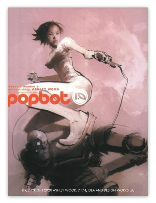 Popbot 6 by Ashley Wood
