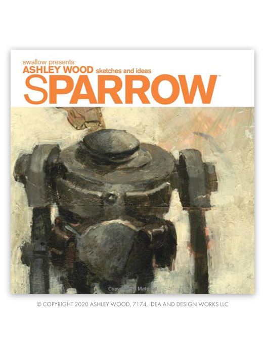 Sparrow Vol 0: Ashley Wood Sketches and Ideas by Ashley Wood
