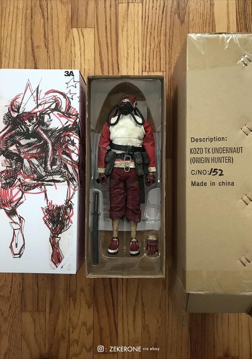 TK Undernaut Kozo Origin Hunter by Ashley Wood (one sixth) toy 