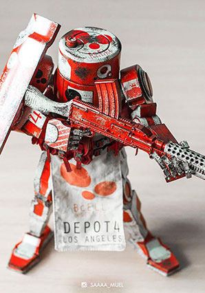 World War Robot Caesar (WWR and WWRp) action figures and toys by 