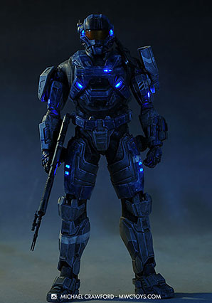HALO Commander Carter A259 -  - Bungie, 343 Studios (US-based video game developer)