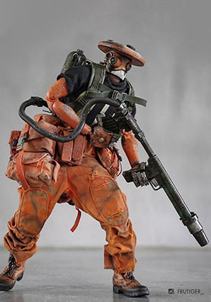 Hot-Foot by Ashley Wood, 3A Toys