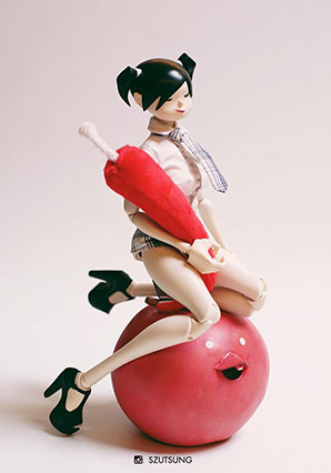 Poppin Apples Miyu Tokyo Tentacle Love Affair - GALA - Ashley Wood