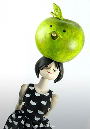 Oliver Apple plus Glossy Green Apple - PAR - Ashley Wood