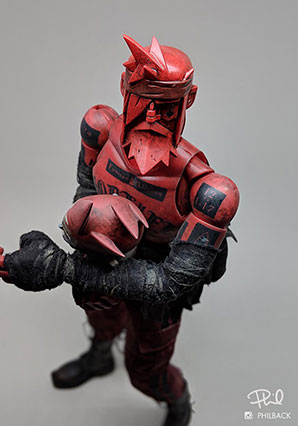 Red Night JC by Ashley Wood, 3A Toys