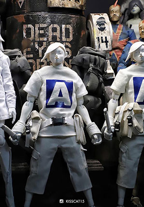 TK Kenshiro Blanco by Ashley Wood, 3A Toys