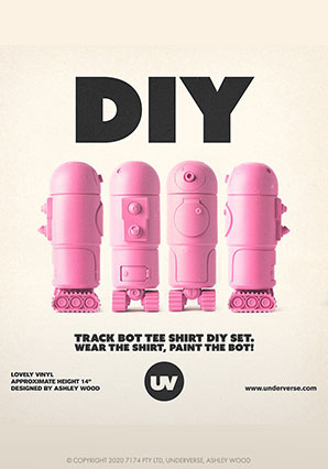 WWR2 Trackbot DIY Pinky - WBR - Ashley Wood