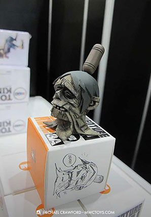 Zombacle Severed Head by Ashley Wood, 3A Toys