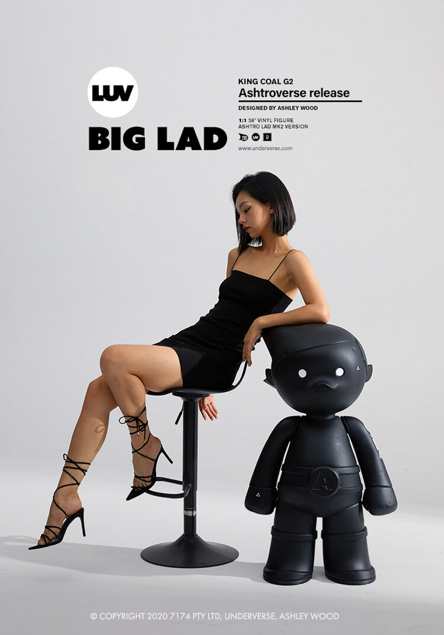 Big Ashtro Lad King Coal G2 36 inch