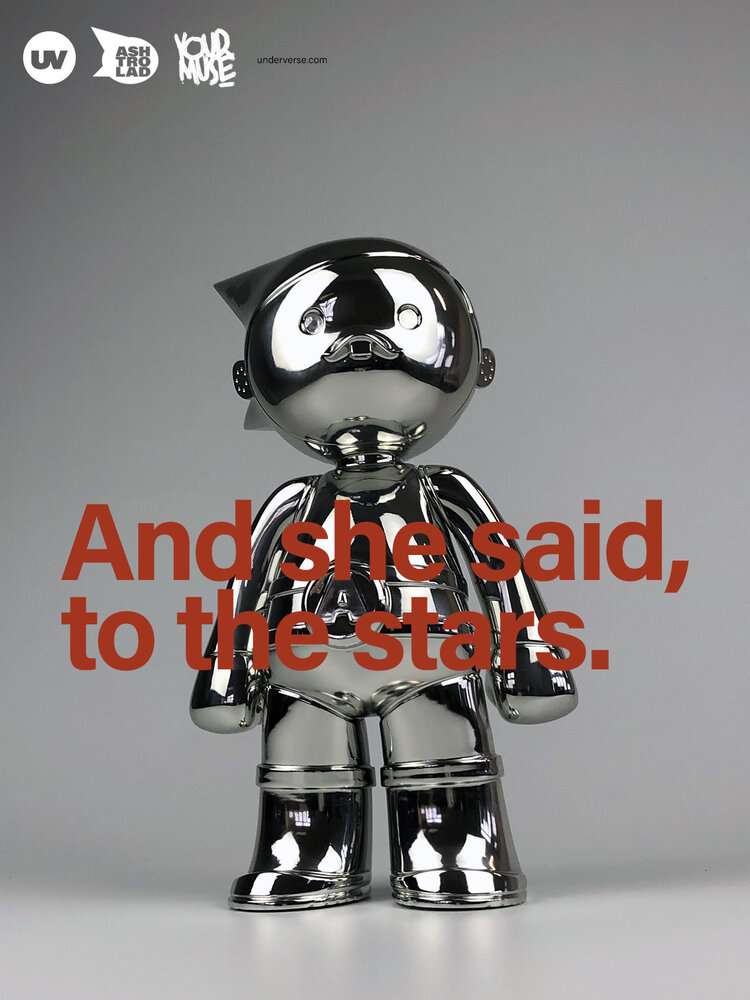 Ashtro Lad Chrome to the Stars Thank You Set