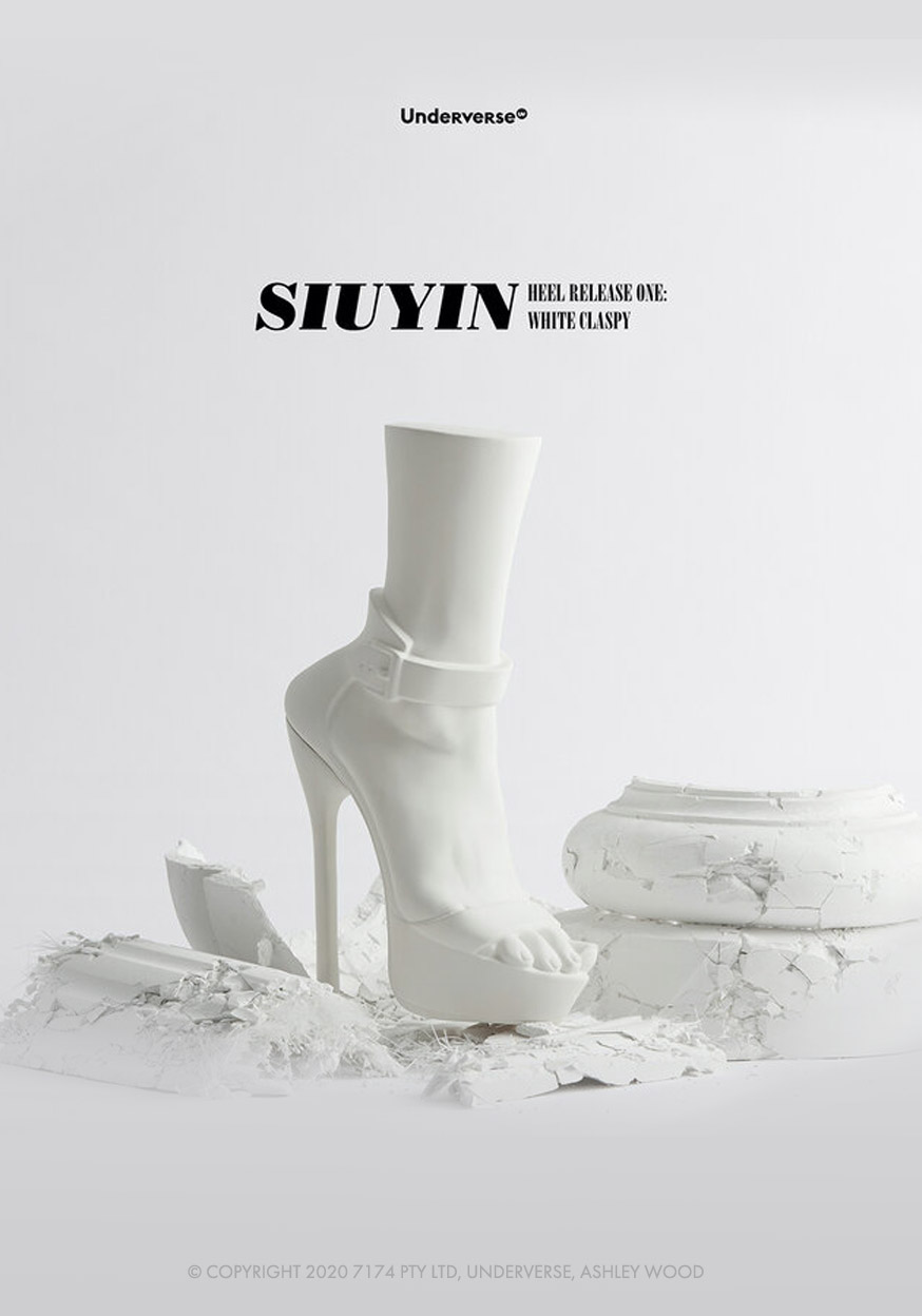 Heel Release One White Claspy